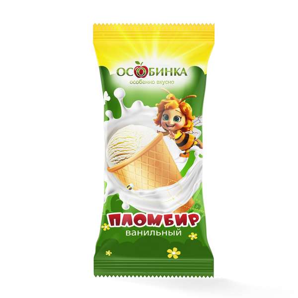 Упаковка Мороженое пломбир в стаканчике - аренда торгового знака Особинка